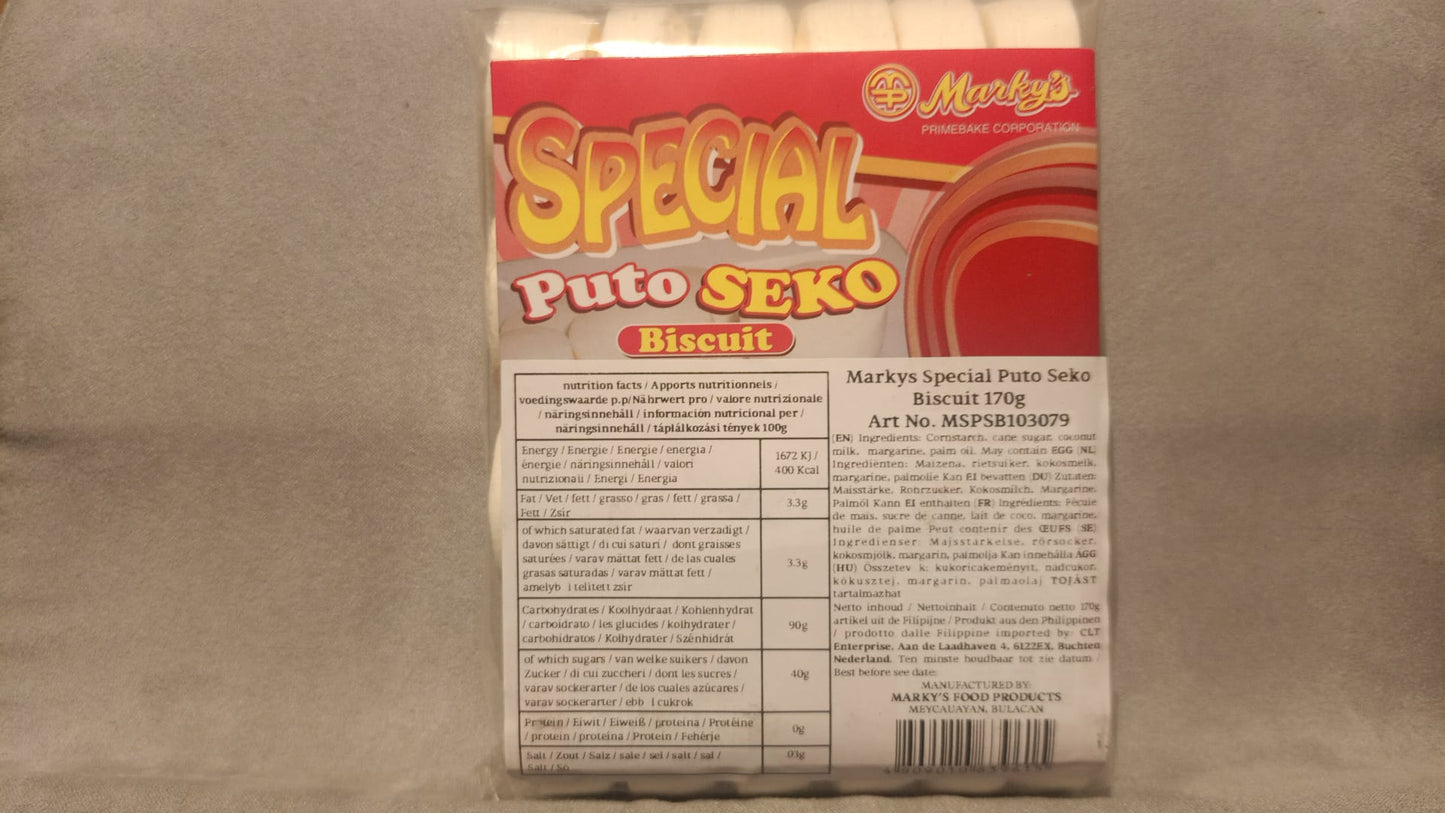 Puto seko plain 170g