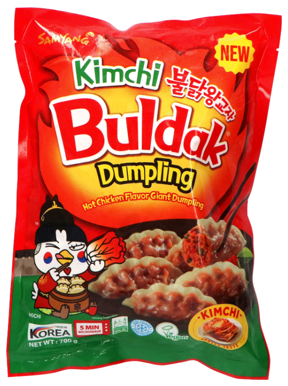 Korean Buldak Kimchi Dumpling