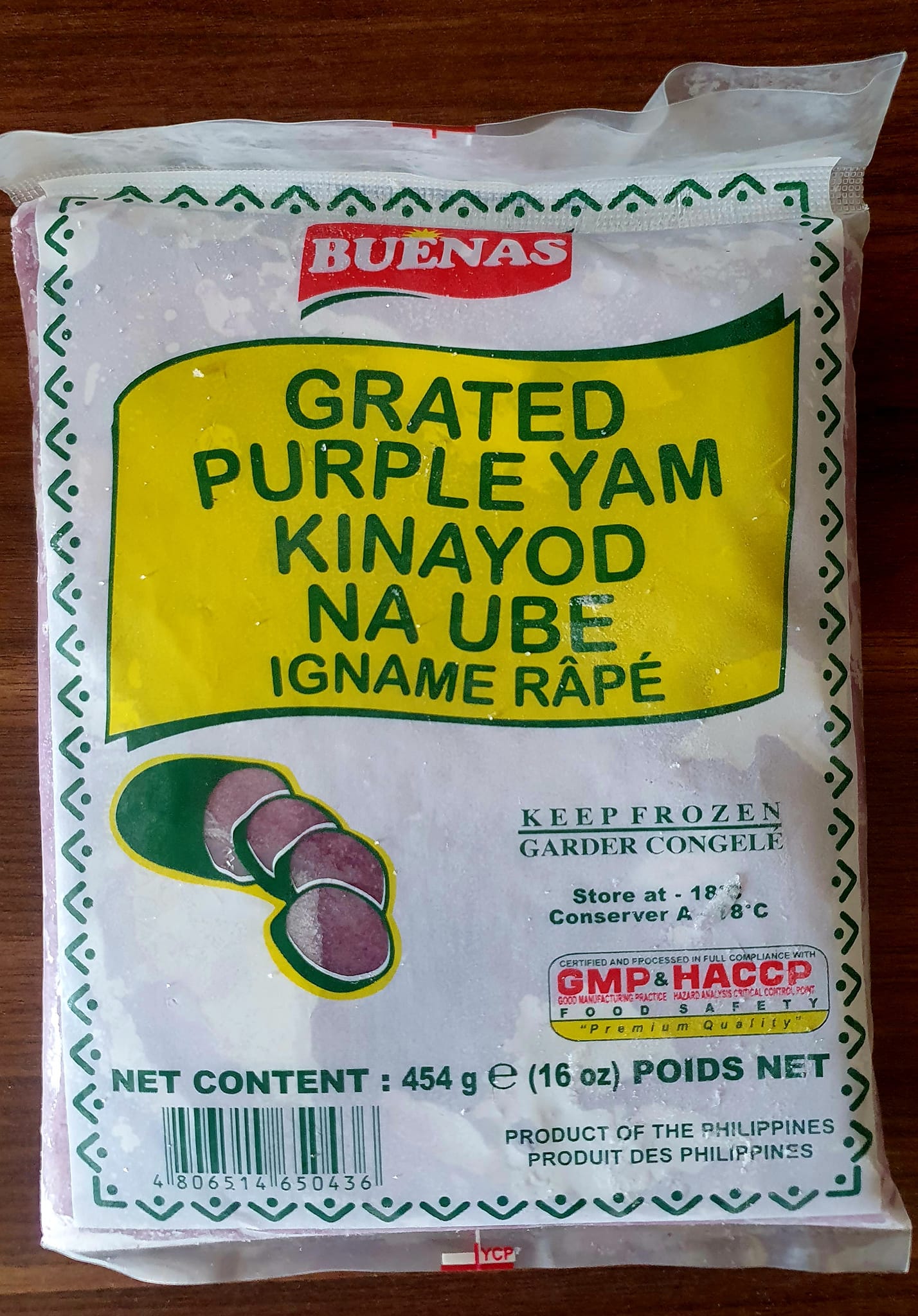 Grated Purple Yam (ube)