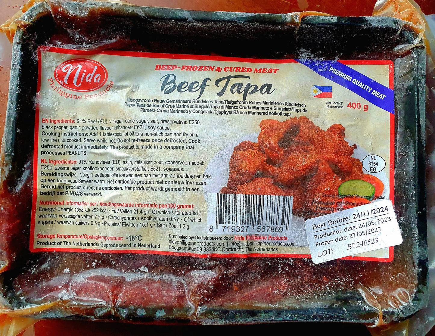 BEEF TAPA