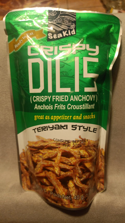 Crispy Dilis (fried anchovy)
