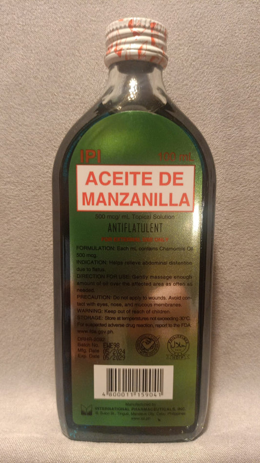 Aceite de Manzanilla