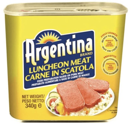 Argentina luncheon meat