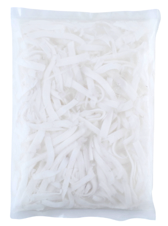 Shredded young coconut