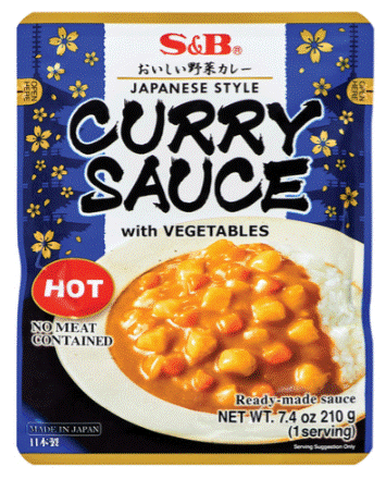 Japanese Curry sauce with vegetables HOT