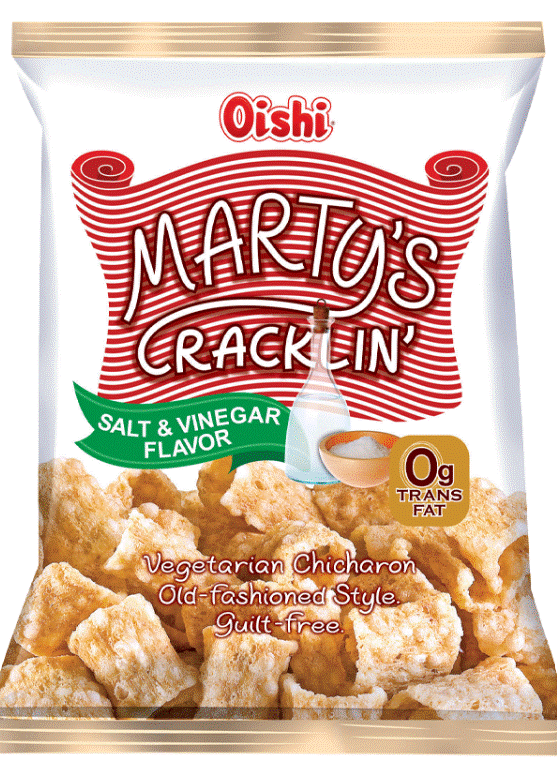 MARTY'S CRACKLIN CHICHARON SALT & VINEGAR