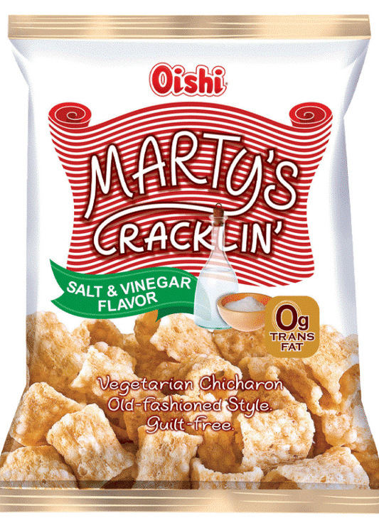 MARTY'S CRACKLIN CHICHARON SALT & VINEGAR