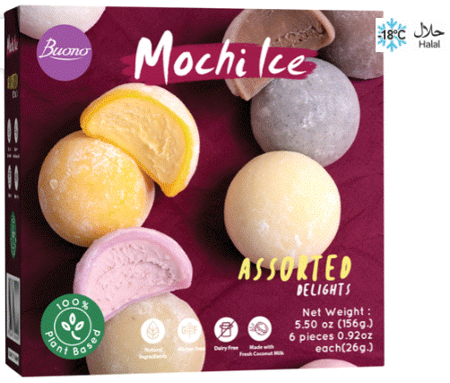 Mochi ice assorted flavors