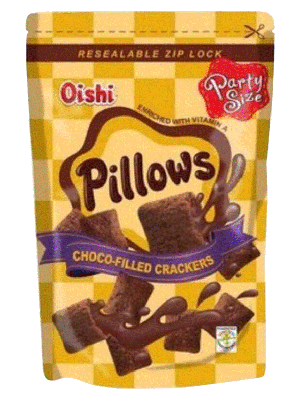 Pillows Choco filled crackers 150g