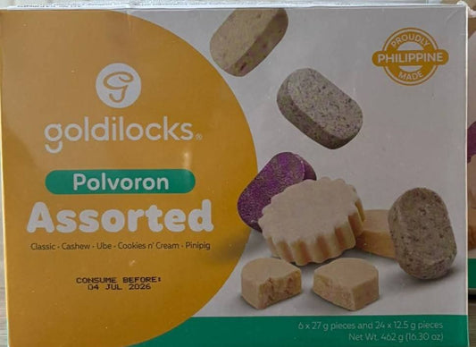 Goldilocks assorted polvoron