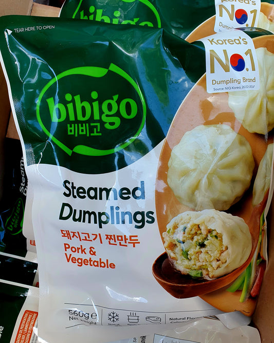 Steamed pork&vegetable dumplings