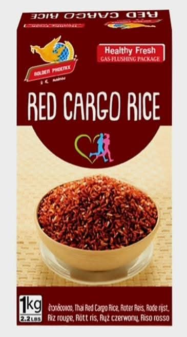 Red cargo rice