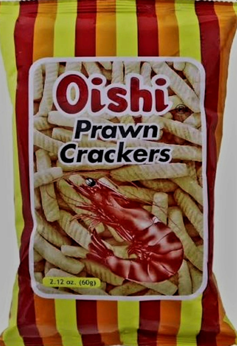 Oishi prawn crackers