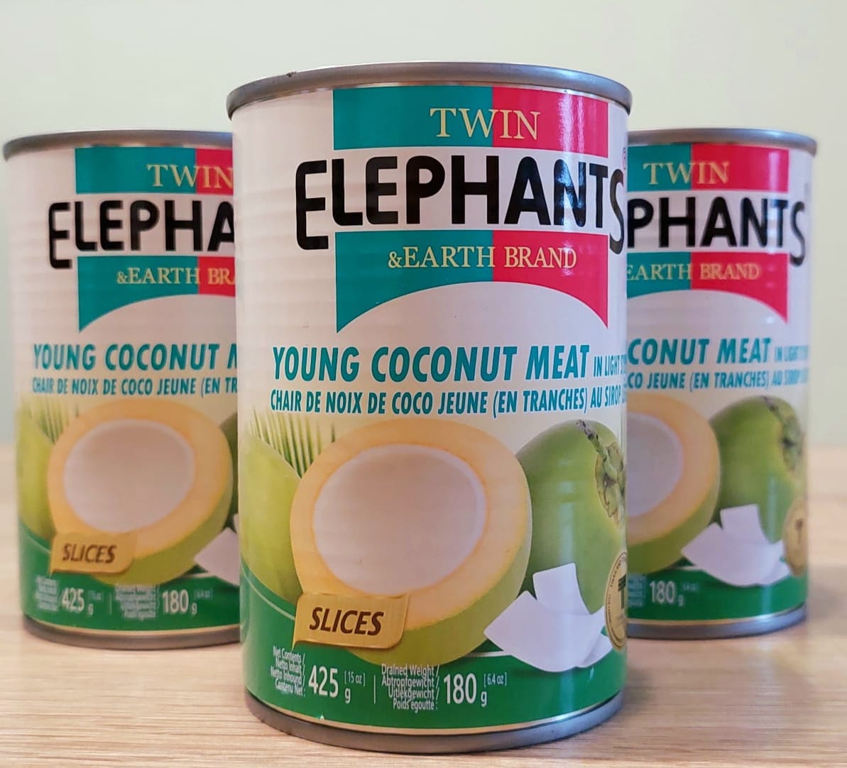 YOUNG COCONUT MEAT IN SYRUP