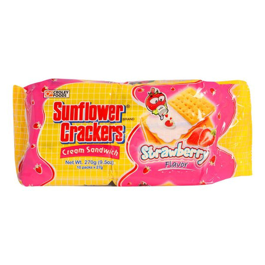 SUNFLOWER CRACKERS STRAWBERRY